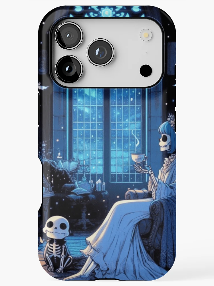 Thumbnail 1 of 4, iPhone Case, Midnight Tea Ritual designed and sold by FaydeFlora.