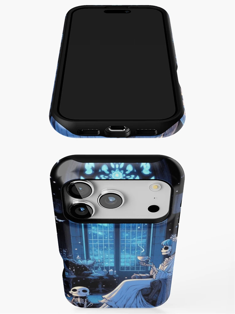 Thumbnail 3 of 4, iPhone Case, Midnight Tea Ritual designed and sold by FaydeFlora.