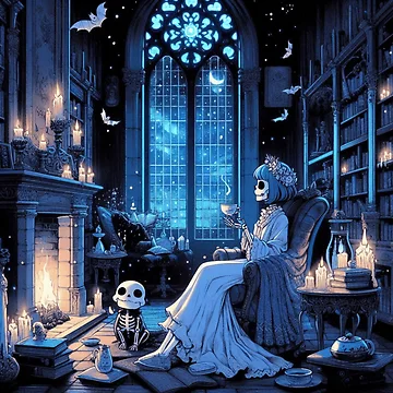 Artwork thumbnail, Midnight Tea Ritual by FaydeFlora