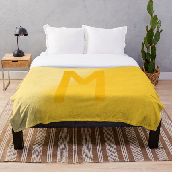 Item preview, Yellow M with Gradient Background designed and sold by MusicQueen17.