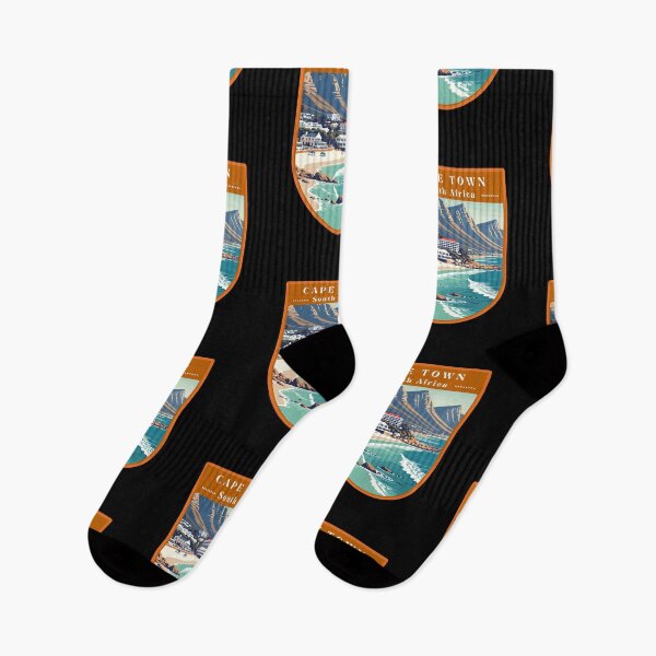 Item preview, Cape Town Retro Skyline designed and sold by MaateoDesign.