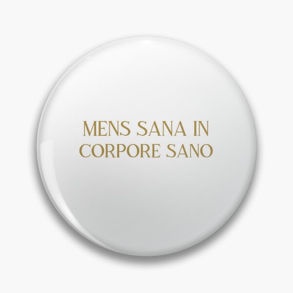 Item preview, Mens Sana in Corpore Sano Gold B designed and sold by VRedBaller.