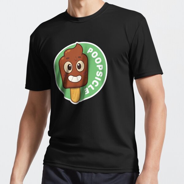 Poopsicle Emoji Active T-Shirt