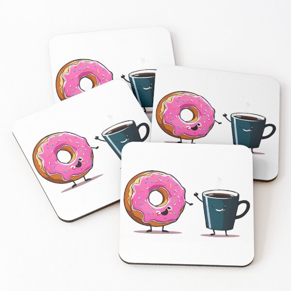 Item preview, Donut and Coffee Happiness 9 designed and sold by Tom-Johnson.