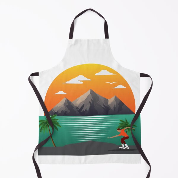 Item preview, Sunset in mountain view designed and sold by vectorillus.