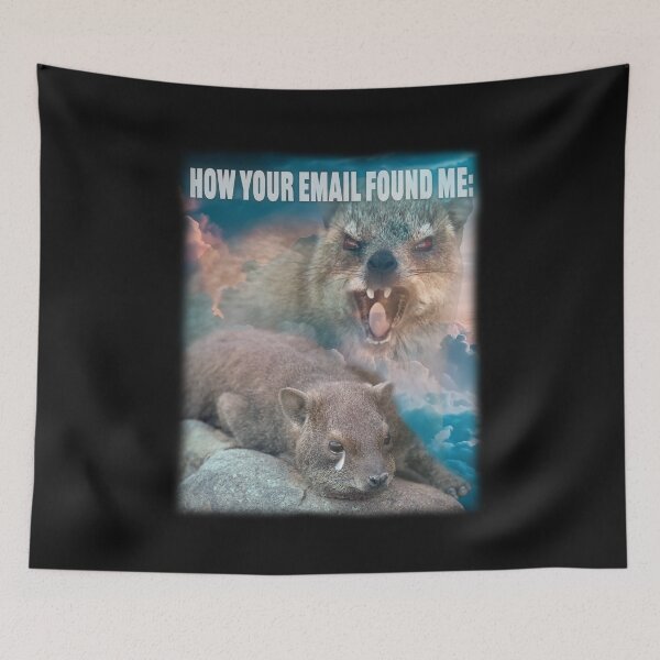 Item preview, Rock Hyrax How Your Email Found Me designed and sold by mrhyrax.