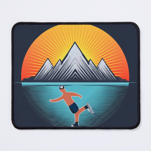 Item preview, Sunset in mountain view designed and sold by vectorillus.
