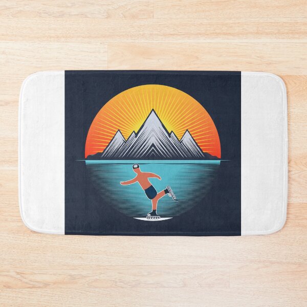 Item preview, Sunset in mountain view designed and sold by vectorillus.