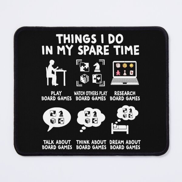 Item preview, Things I Do In My Spare time board game designed and sold by Rahjihan.