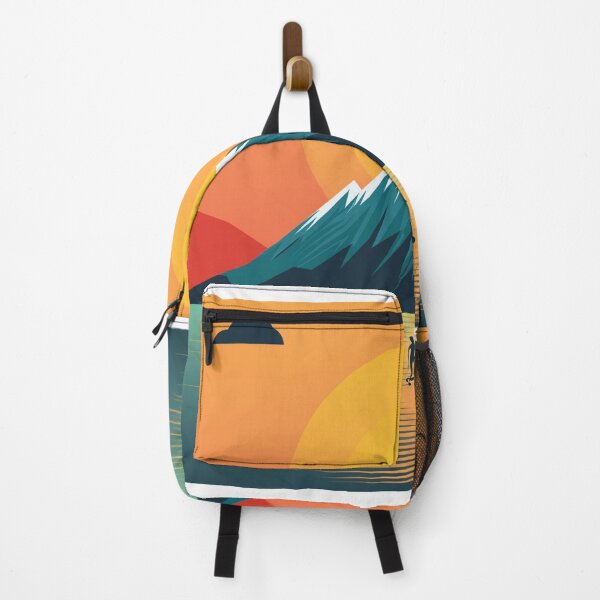 Item preview, Sunset in mountain view designed and sold by vectorillus.