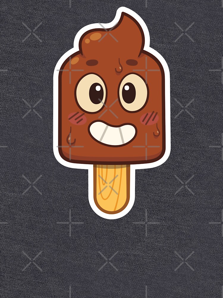 Thumbnail 7 of 7, Classic T-Shirt, Poopsicle Emoji Character designed and sold by BuffaloPanic.