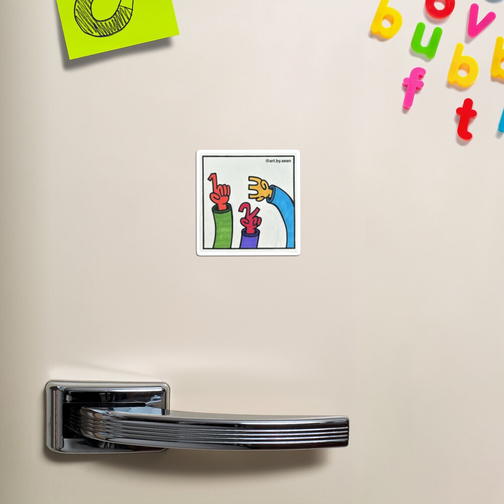 Item preview, Magnet designed and sold by art-by-sean.