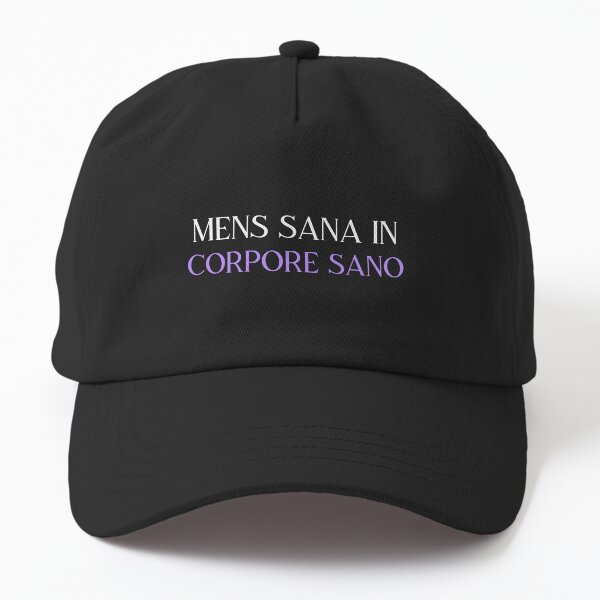 Aperçu de l'œuvre Sana in Corpore Sano blanc violet | créée et vendue par VRedBaller.