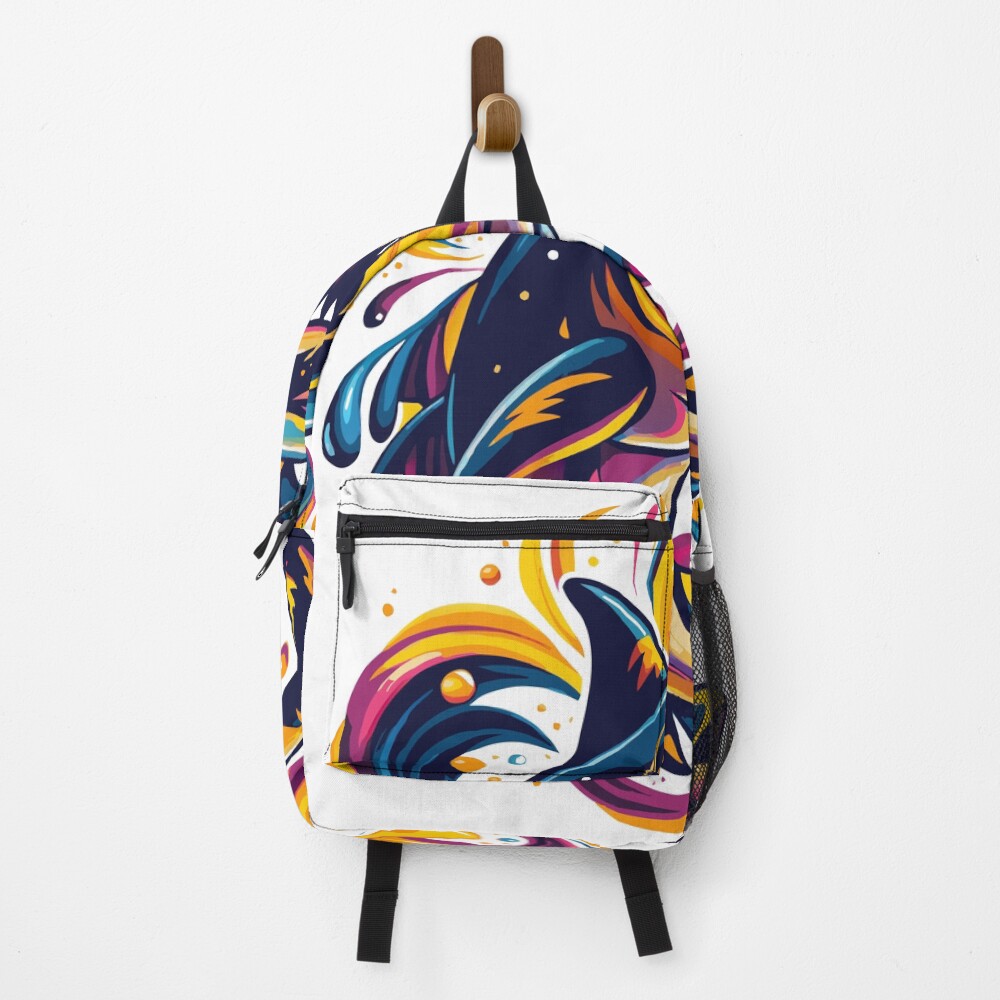 Vista previa del artículo con la obra «Mochila», diseñado y vendido por RacingWrap.