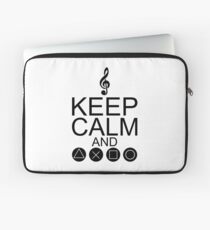Keep Calm And Game On Laptop Sleeve