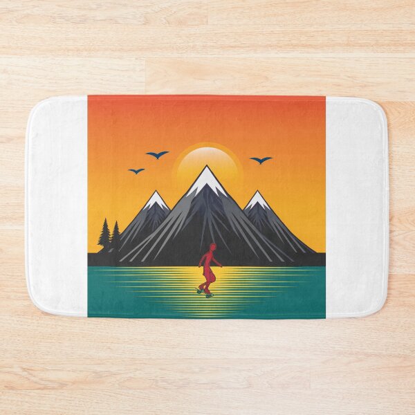 Item preview, Sunset in mountain view designed and sold by vectorillus.