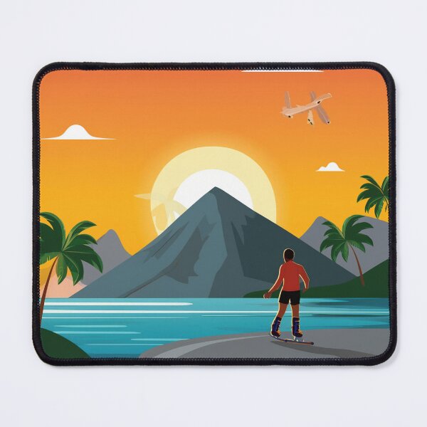 Item preview, Sunset in mountain view designed and sold by vectorillus.