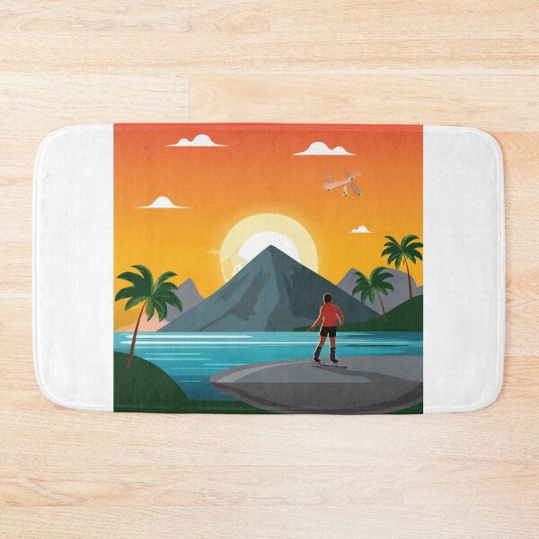 Item preview, Sunset in mountain view designed and sold by vectorillus.