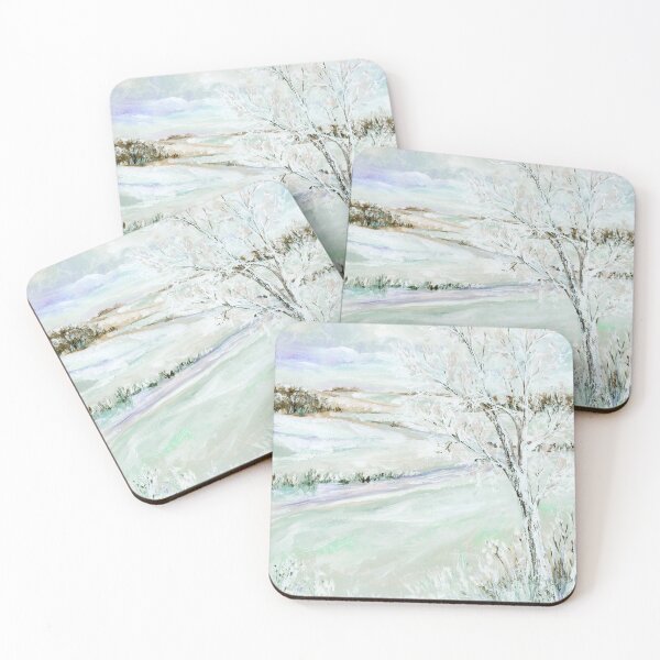 Item preview, Winter glow - green tint designed and sold by blursbyai.