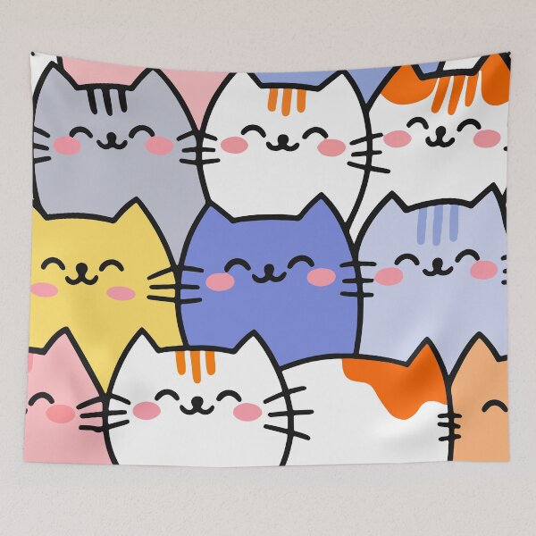 Item preview, Pyramid of Happy Cats: A Tower of Feline Joy designed and sold by Timegraf.