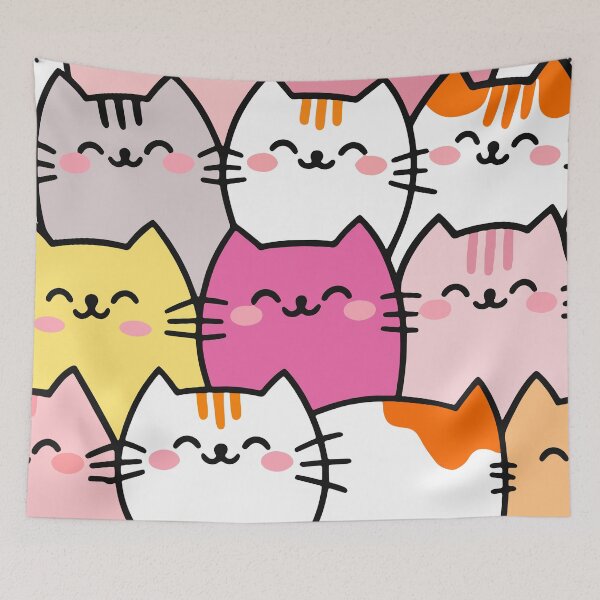Item preview, Pyramid of Happy Cats: A Tower of Feline Joy designed and sold by Timegraf.