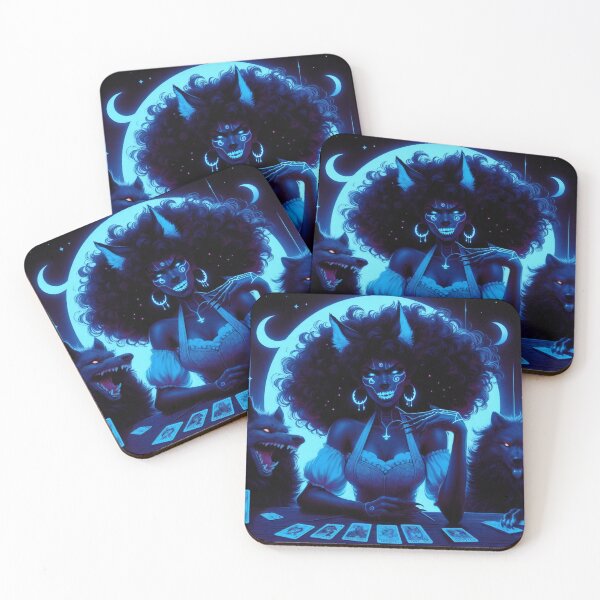 Item preview, Celestial Wolves: Tarot Illuminations designed and sold by FaydeFlora.