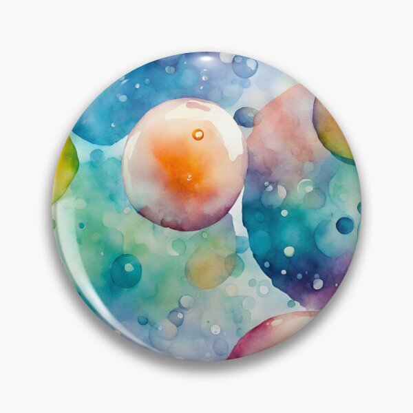 Item preview, Dreamy Bubble Watercolor Illustration 3 designed and sold by Tom-Johnson.