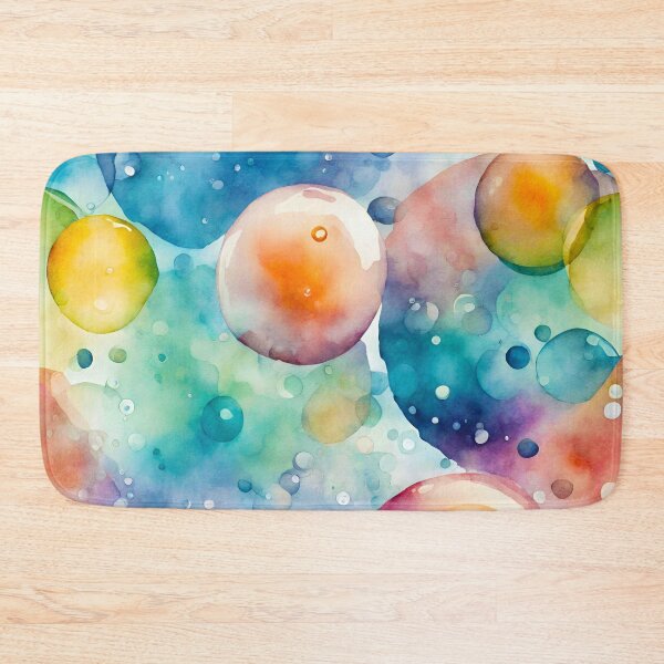 Item preview, Dreamy Bubble Watercolor Illustration 3 designed and sold by Tom-Johnson.