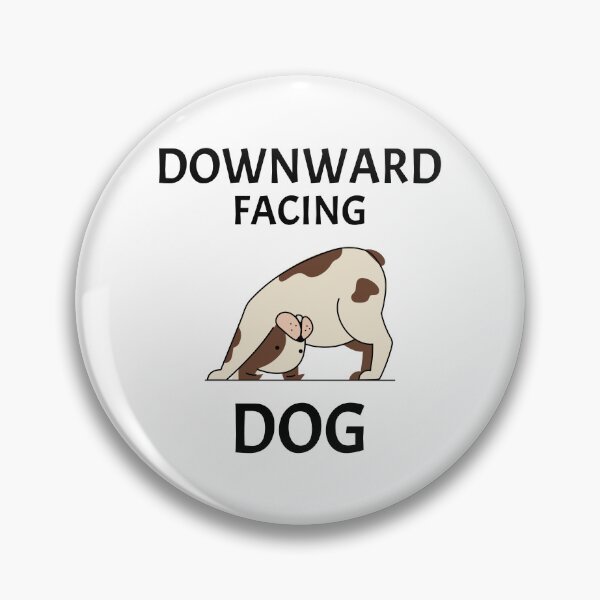 Item preview, DOWNWARD FACING DOG T-SHIRT designed and sold by PurifiedART.