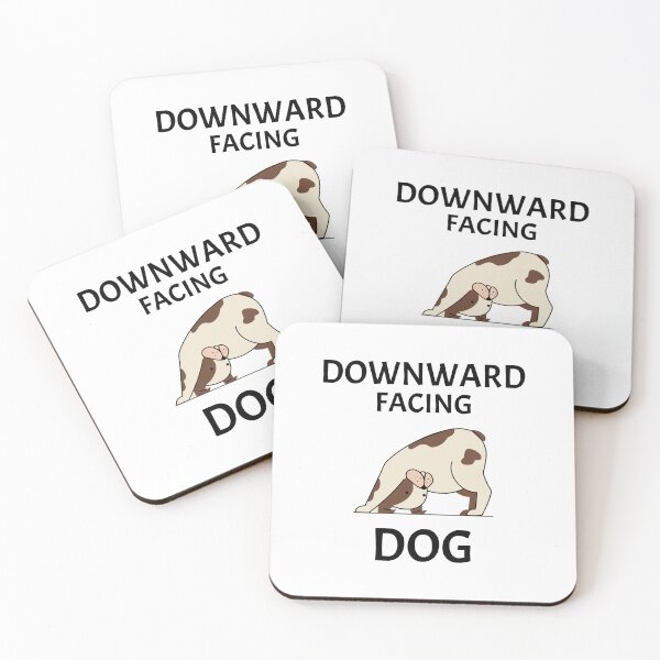 Item preview, DOWNWARD FACING DOG T-SHIRT designed and sold by PurifiedART.
