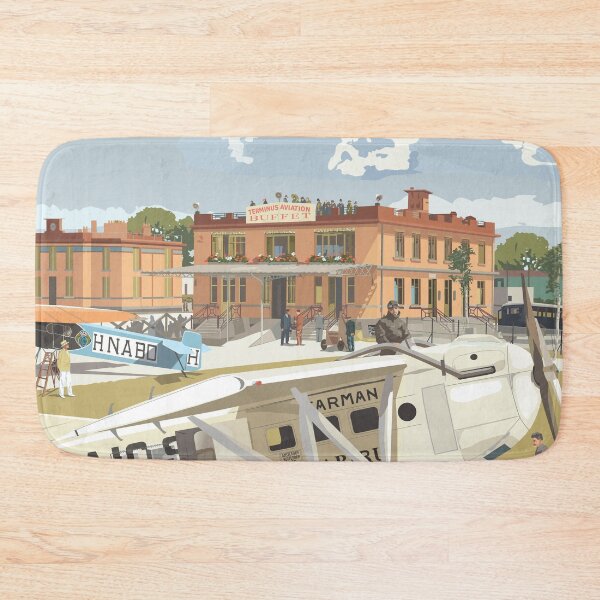 Item preview, Le Bourget airport terminal, Paris 1927 designed and sold by contourcreative.