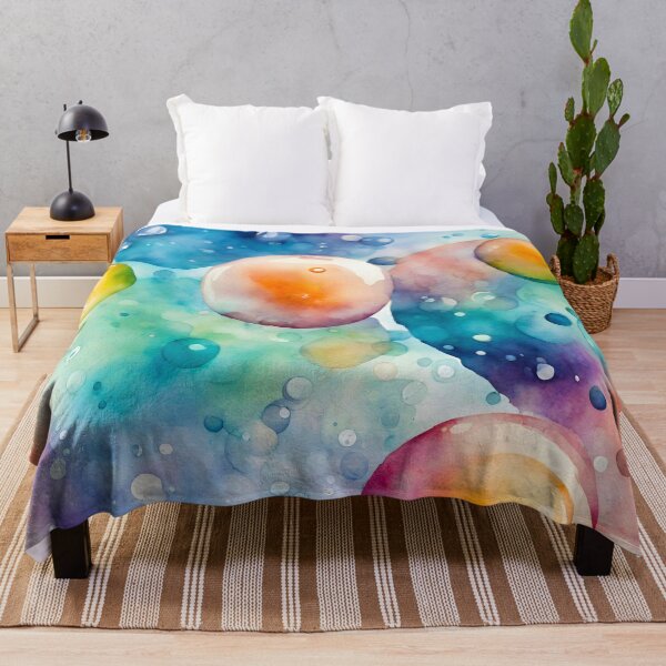 Item preview, Dreamy Bubble Watercolor Illustration 3 designed and sold by Tom-Johnson.