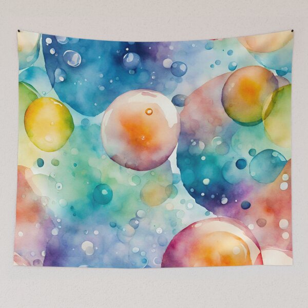 Item preview, Dreamy Bubble Watercolor Illustration 3 designed and sold by Tom-Johnson.