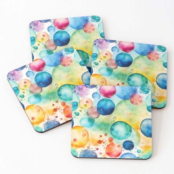 Item preview, Dreamy Bubble Watercolor Illustration 4 designed and sold by Tom-Johnson.