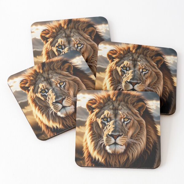 Item preview, Golden Eye Lion Portrait designed and sold by Simplybe1.