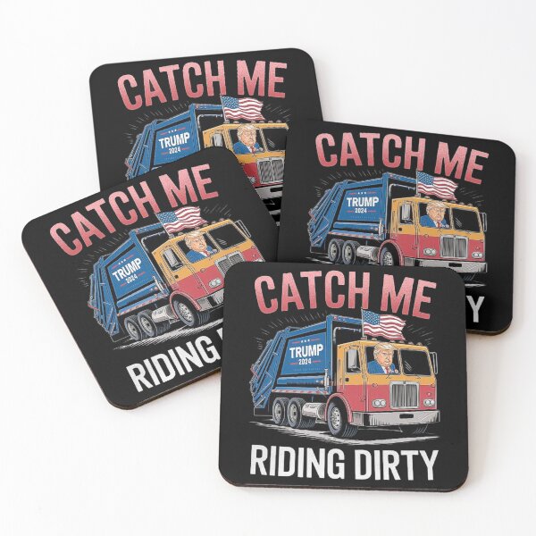 Item preview, Catch Me Riding Dirty - Trump Garbage Truck designed and sold by love3617.