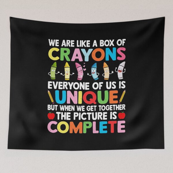 Item preview, Art Teacher We Are Like a Box of Crayons designed and sold by Rahjihan.