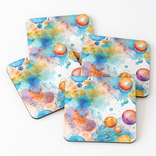 Item preview, Dreamy Bubble Watercolor Illustration 7 designed and sold by Tom-Johnson.