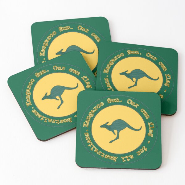 Item preview, Kangaroo Sun logo. Our own flag, for all Australians.  designed and sold by Kangaroo Sun.