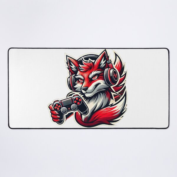 Item preview, Mascot Gaming Fox Art Design designed and sold by DesignHub.