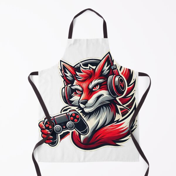 Item preview, Mascot Gaming Fox Art Design designed and sold by DesignHub.