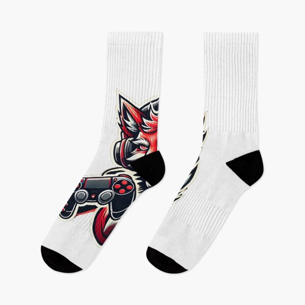 Item preview, Mascot Gaming Fox Art Design designed and sold by DesignHub.