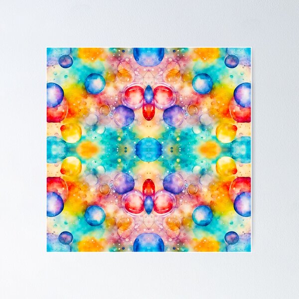 Item preview, Dreamy Bubble Watercolor Illustration 8 designed and sold by Tom-Johnson.