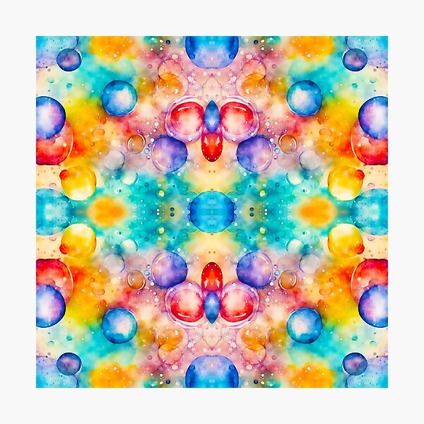 Item preview, Dreamy Bubble Watercolor Illustration 8 designed and sold by Tom-Johnson.