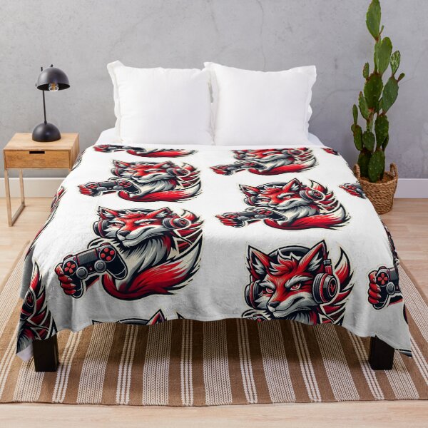 Item preview, Mascot Gaming Fox Art Design designed and sold by DesignHub.