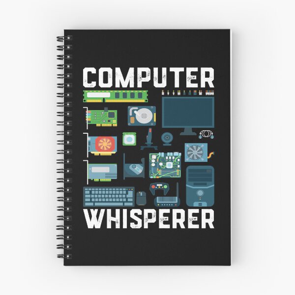 Aperçu de l'œuvre Computer Whisperer Support technique informatique Nerds Geek créée et vendue par Rahjihan.