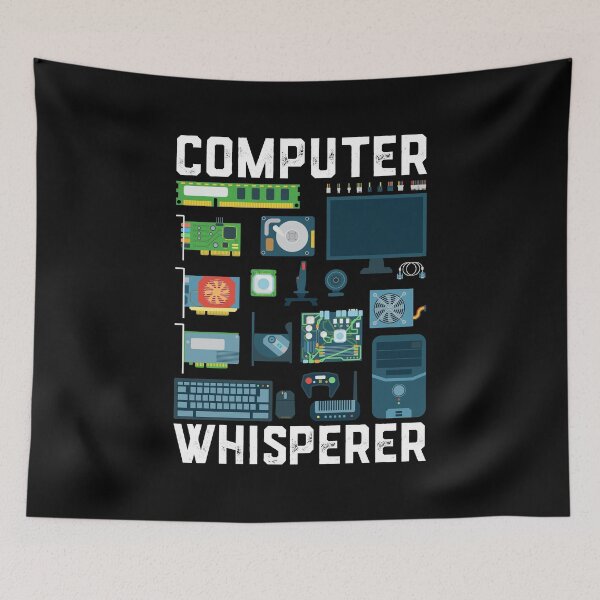 Item preview, Computer Whisperer IT Tech Support Nerds Geek designed and sold by Rahjihan.