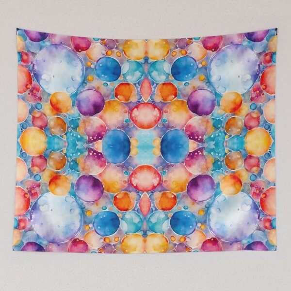 Item preview, Dreamy Bubble Watercolor Illustration 9 designed and sold by Tom-Johnson.