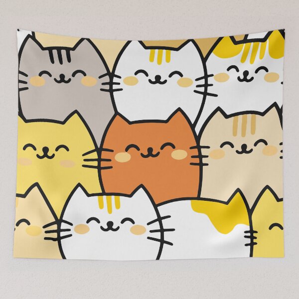 Item preview, Pyramid of Happy Cats: A Tower of Feline Joy designed and sold by Timegraf.