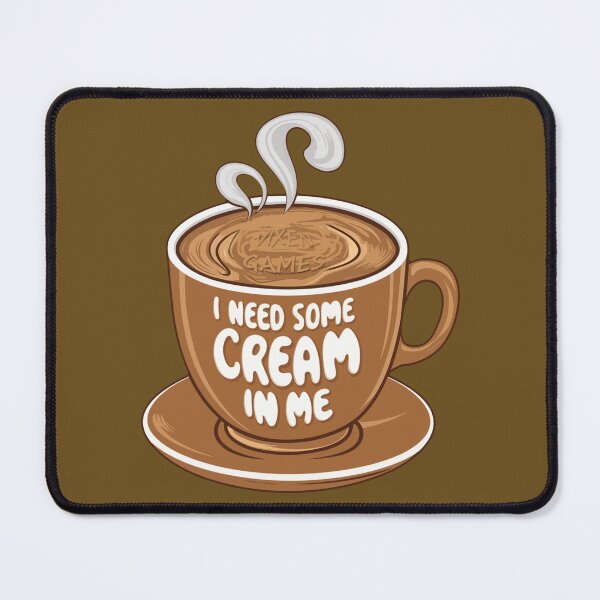 Item preview, I need some cream in me coffee with cream cup designed and sold by Vixen-Games.